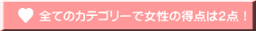 �S�ẴJ�e�S���[�ŏ����̓��_�͂Q�_�I 